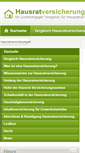 Mobile Screenshot of hausratversicherungen.com